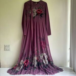 BASAKKONFEKSIYON floral Maxi Dress